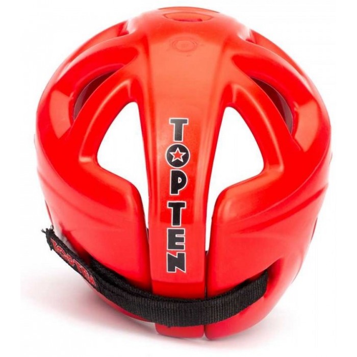 Шлем для тхэквондо и кикбоксинга Top Ten Fight Красный