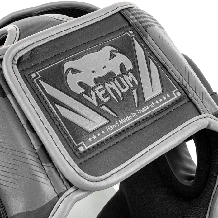 Боксерский шлем Venum Elite Black/Dark Camo