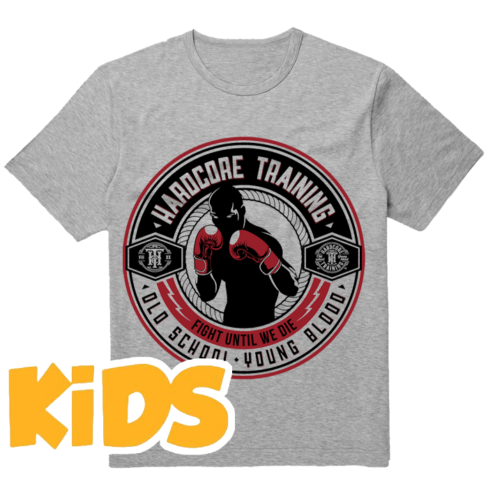 Детская футболка Hardcore Training Round (8 лет)