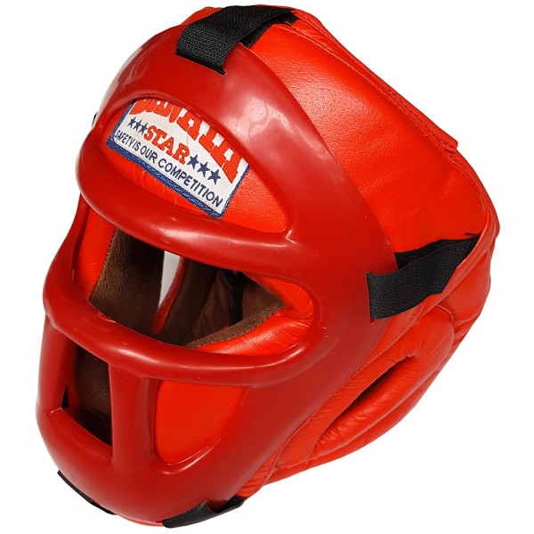 Шлем Cobra c маской BN-238 \  красный  размер L