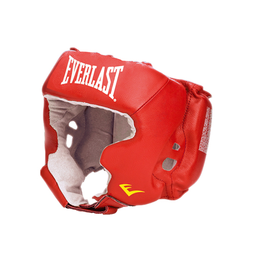 Шлем с защитой щек USA Boxing Cheek красн