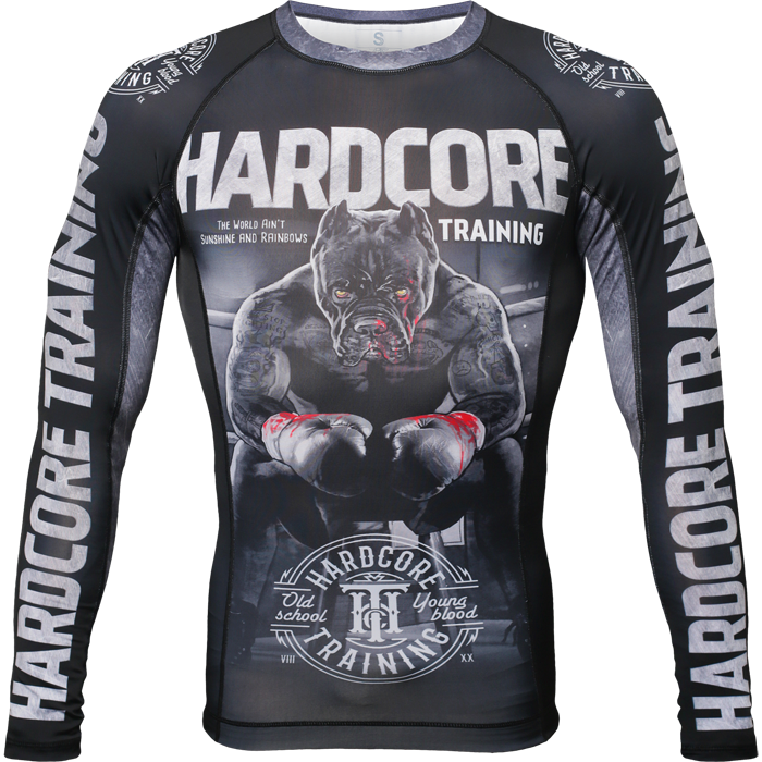 Рашгард Hardcore Training х Ground Shark The Moment of Truth (S)