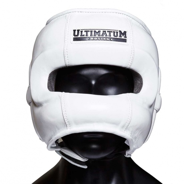 Бамперный шлем Ultimatum Boxing Gen3FaceBar WhiteForce (L (57 - 59))