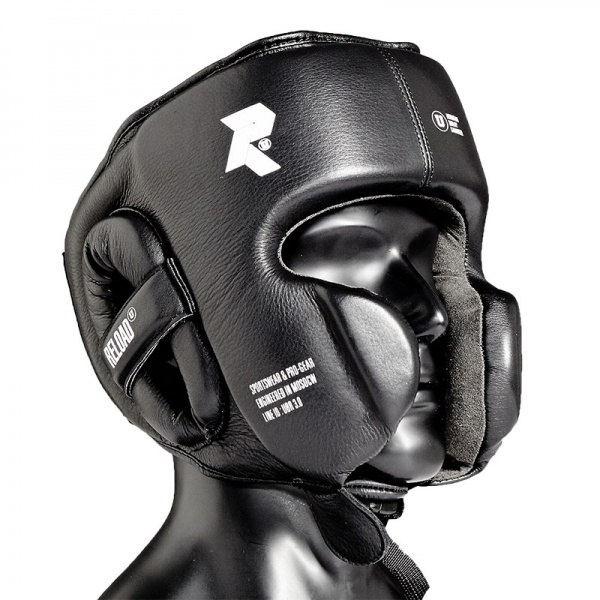 Шлем мексиканского стиля одноразмерный Ultimatum Boxing Reload Black 3.0