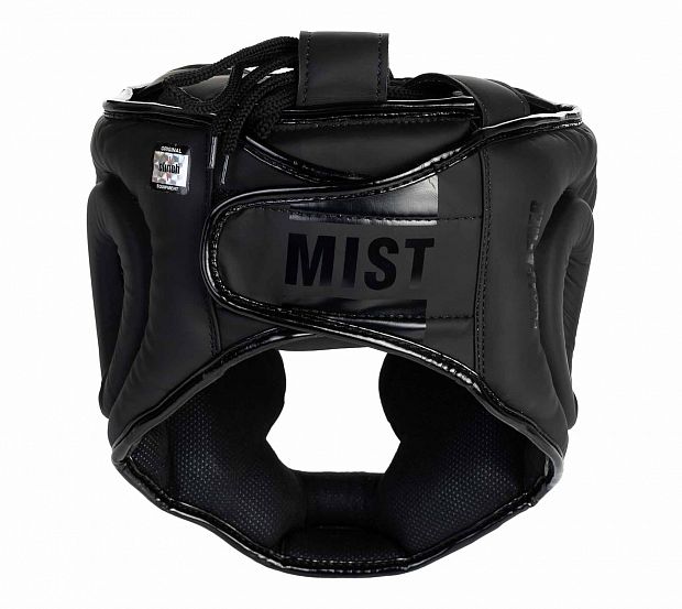 C144 Шлем боксерский Clinch Mist Full Face черный (размер S)