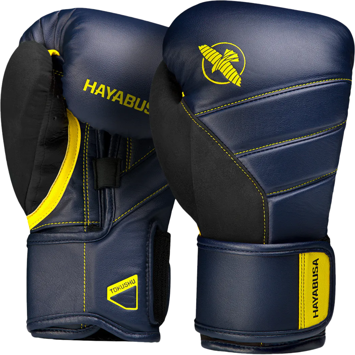 Перчатки Hayabusa T3 Navy Yellow