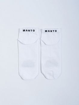 Носки Manto короткие Logo White
