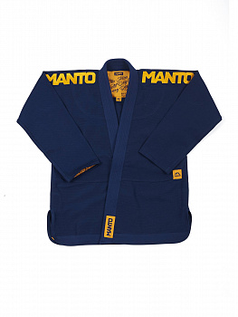 Кимоно для джиу-джитсу MANTO "X4" BJJ GI navy blue