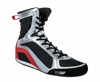 C416 Боксерки Clinch Olimp Limited Edition черно-серебристо-сине-красные