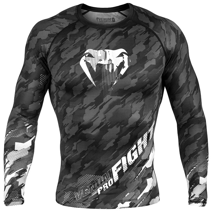 Рашгард Venum Tecmo - Manches longues - Gris (XL)
