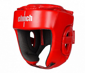 C142 Шлем для единоборств Clinch Helmet Kick красный 