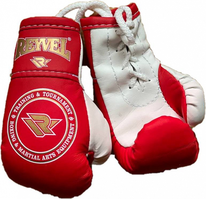 Сувенирные перчатки Reyvel Красный\Белый