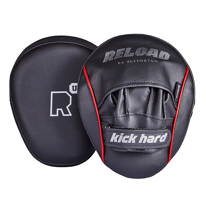 Лапы тренерские для бокса Ultimatum Boxing Core MR-200 BLK