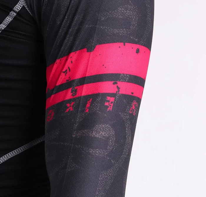 Рашгард Puncher Black L\S Red Line 