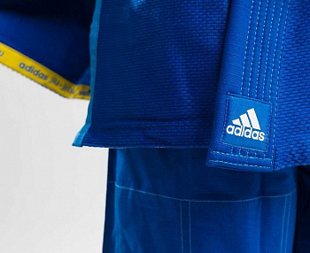 JJ350 Adidas Кимоно для джиу-джитсу Challenge 2.0 синее (без пояса)