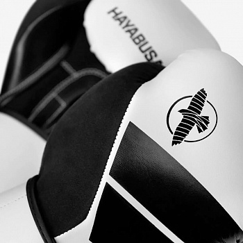 Боксерские перчатки Hayabusa S4 White/Black