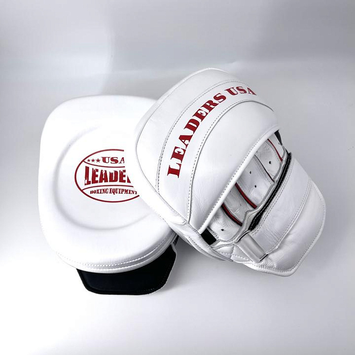 Лапы Elite Focus Mitts (White/ Red)