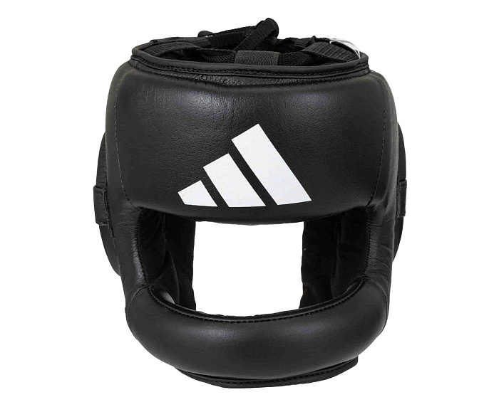 adiBHGF01 Шлем боксерский с бампером Pro Full Protection Boxing Headgear черный (размер L/XL)