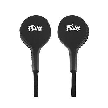BXP1 Лапы Ракетки Fairtex, Эко-Кожа, Цвет: Черный