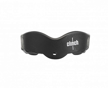 C515 Капа одночелюстная Clinch Pro Triple Layer Mouthguard черно-серая (размер Senior) 