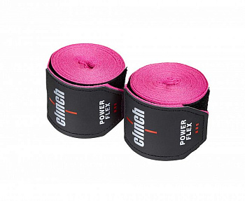 C239 Бинты боксерские Clinch Boxing Hand Wrap Power Flex розовые