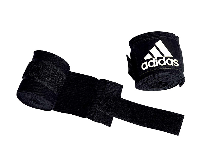 adiBP031 Бинты эластичные AIBA New Rules Boxing Crepe Bandage черные