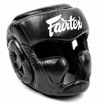 Тренировочный шлем Fairtex Full Coverage HG13 Black