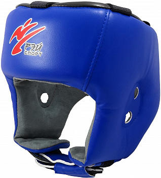 Шлем для единоборств Ray Sport БОЕЦ-1, синий