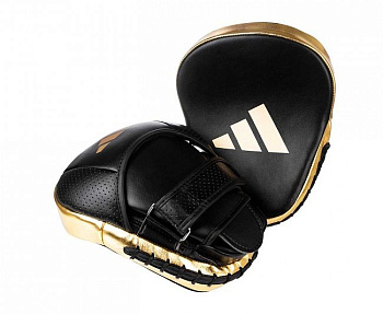 adiPFP01M Лапы AdiStar Pro Speed MF Focus Pad черно-золотые