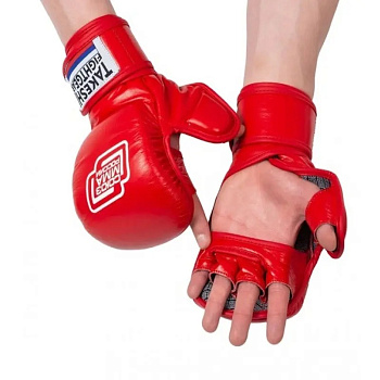 Перчатки Союз ММА TFG Red