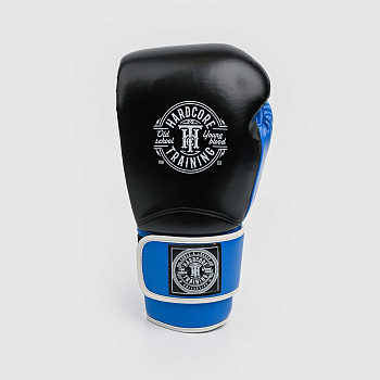 Боксерские перчатки Hardcore Training HardLea Black/Blue 
