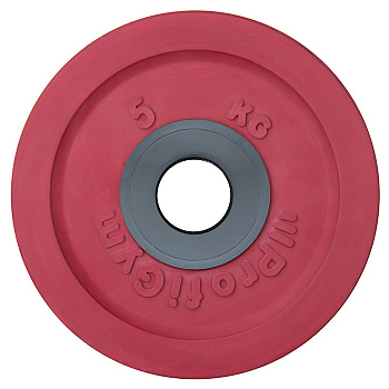 Цветной олимпийский диск Profigym 5 кг