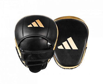 adiPFP01M Лапы AdiStar Pro Speed MF Focus Pad черно-золотые
