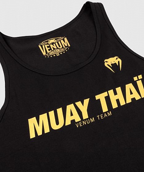 Майка VENUM MUAY THAI VT TANK TOP - BLACK/GOLD
