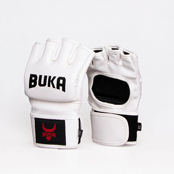 Перчатки MMA BUKA белые