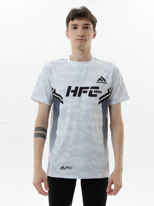 Футболка HFC черно-белая