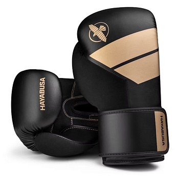 Перчатки Hayabusa S4 Black/Gold