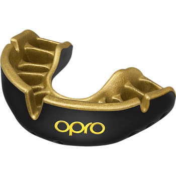 Боксерская капа Opro Gold Level Black
