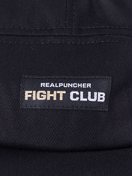 Кепка 5 панелей REALPUNCHER хлопок - черный