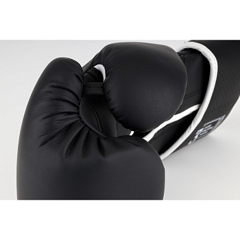 Перчатки для бокса “Outlaw” FX-500 (кожа Vegan100%, черный)