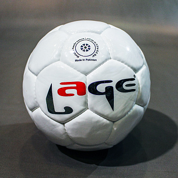 Мяч футбольный Lage белый 
