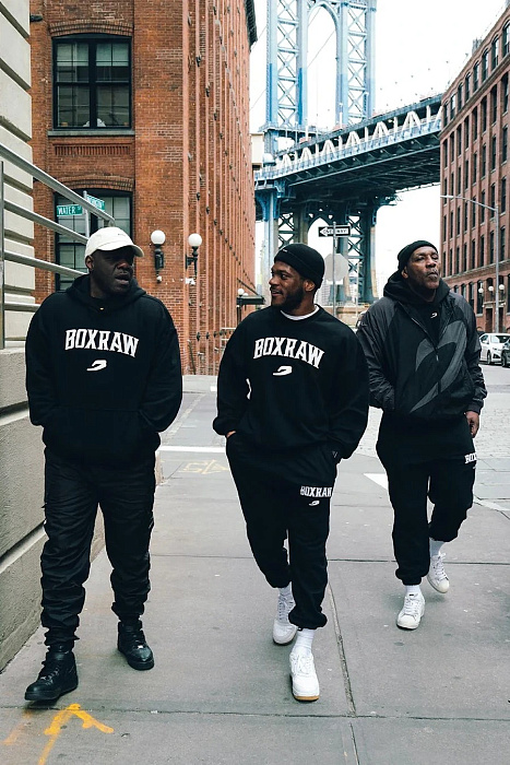ХУДИ EAST STREET Boxraw Черный