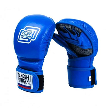 Перчатки Союз ММА TFG blue