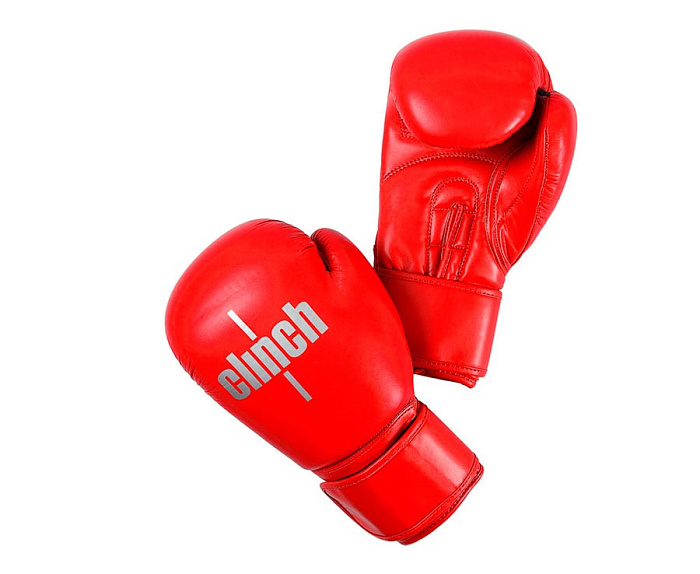 C155 Перчатки боксерские Clinch Olimp Plus красные