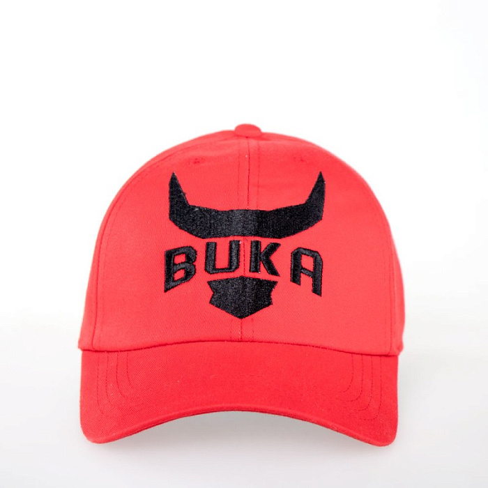 Кепка - BUKA  red\black