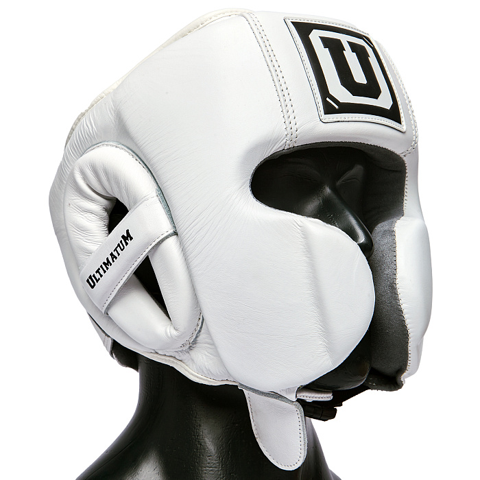 Шлем мексиканского стиля одноразмерный Ultimatum Boxing Gen3Mex WhiteForce