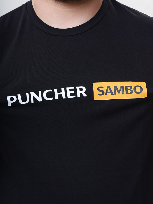 Футболка PUNCHER SAMBO черная