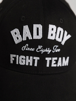 Бейсболка/Кепка Bad Boy Fight Team Black