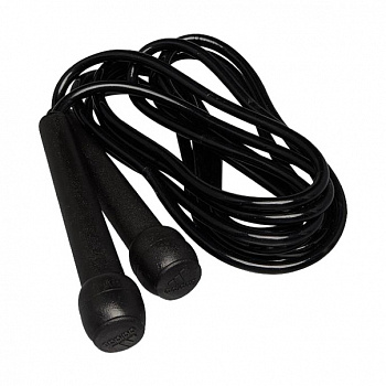 adiJRW03 Скакалка Speed Rope Plastic Handle черная