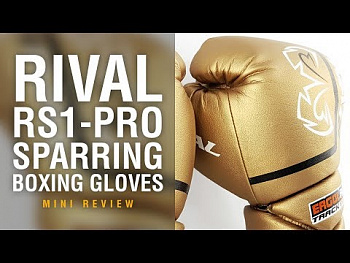Боксерские перчатки Rival RS1 Gold
